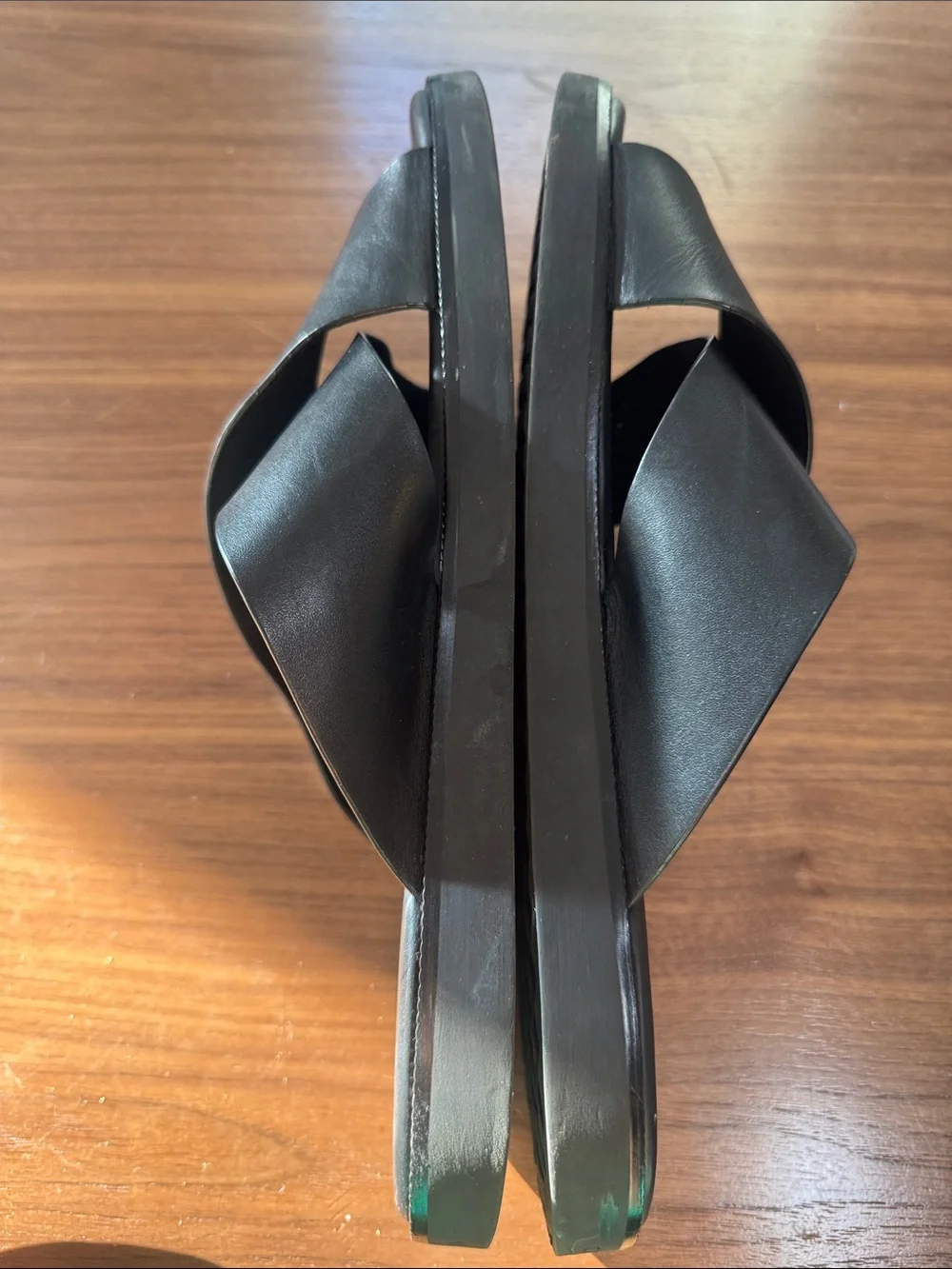 Coke Haan leather sandals